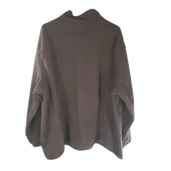 Mens Xxl Soft Shell Jacket Navy Blue Lands End OEKO TEX Outdoor Full Zip - Picture 4 of 14